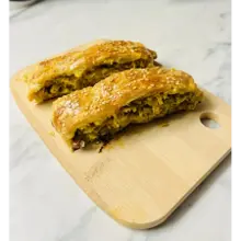 Feuilletés poireaux & saumon