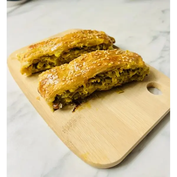 Feuilletés poireaux & saumon