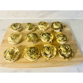 Flans de courgettes