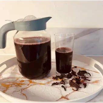 Jus cocktail bissap / karkadé