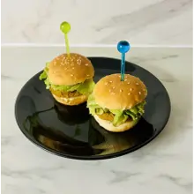 Mini burgers végétariens au steak de lentilles